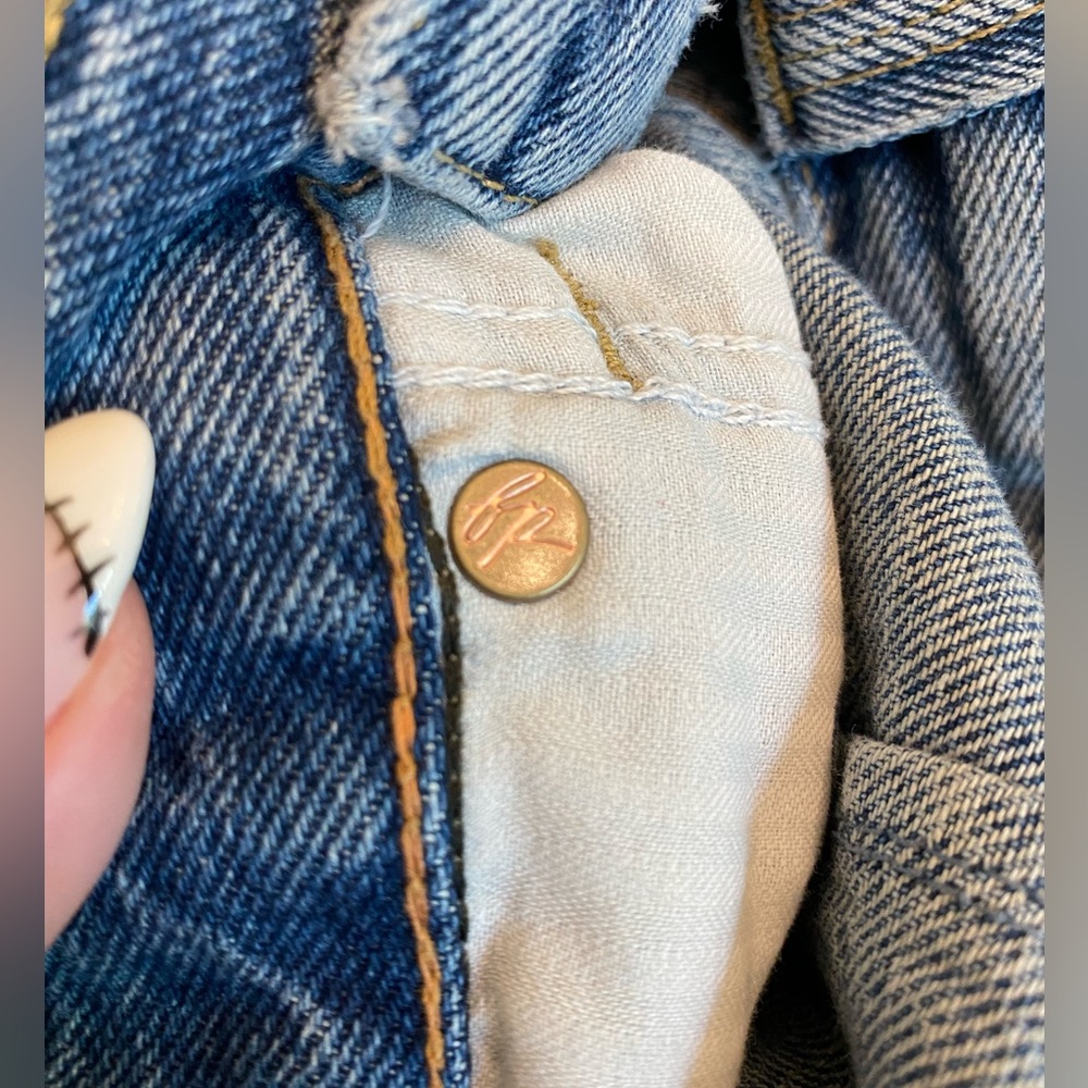 We the Free CRVY Siren Low Rise Straight Jeans - Picture 7 of 8